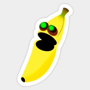 Banana Eats Sticker